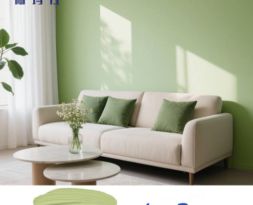 Low VOC latex paint
