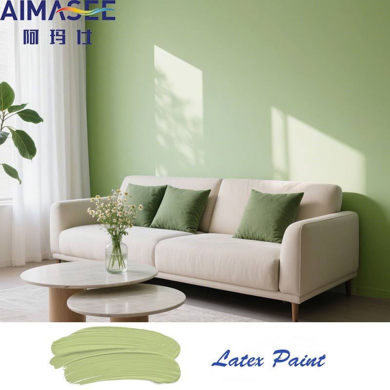 Low VOC latex paint