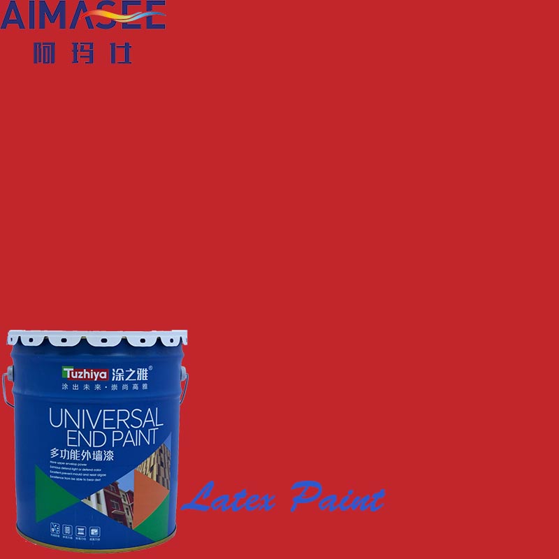 Premium Exterior Latex Paint for Building Walls