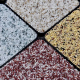 washed stone coating