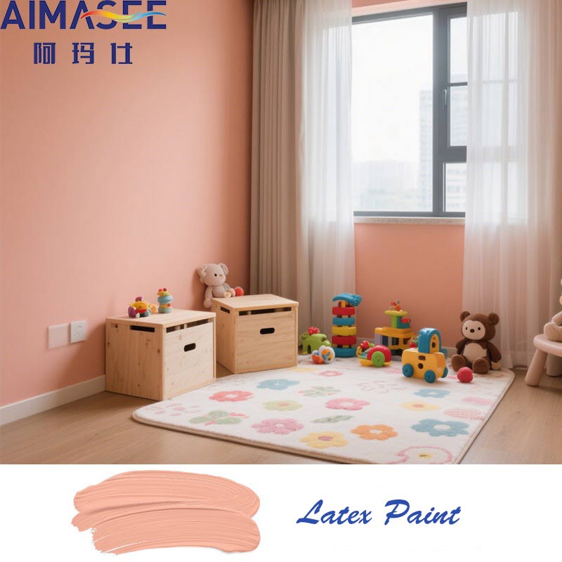 Water based latex paint for interior decoration