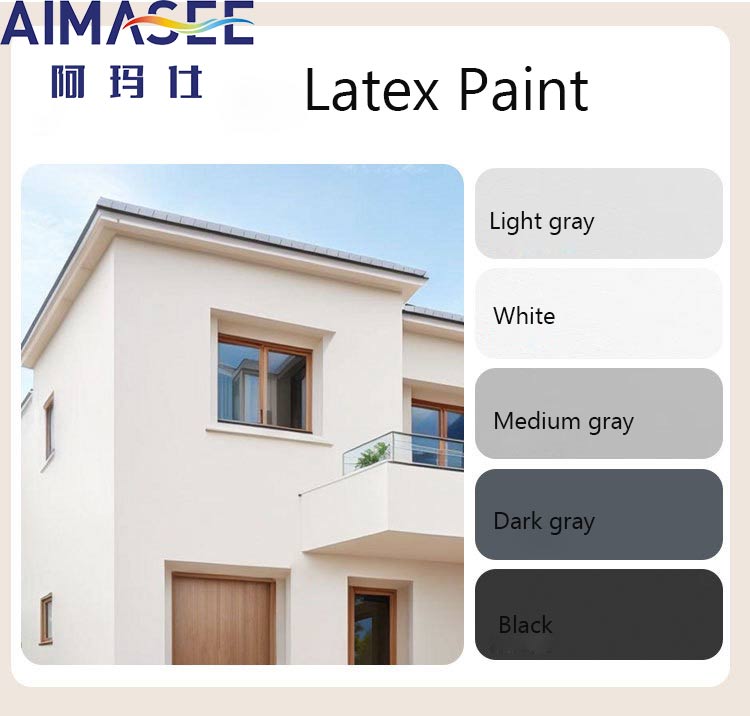 Waterproof Latex Paint for Exterior Concrete Walls