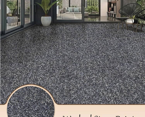 Natural Texture Washed Stone Paint Exterior